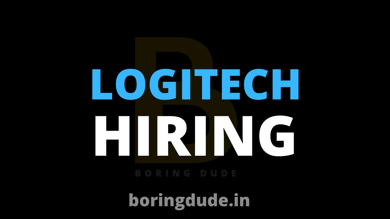 Logitech Hiring Freshers