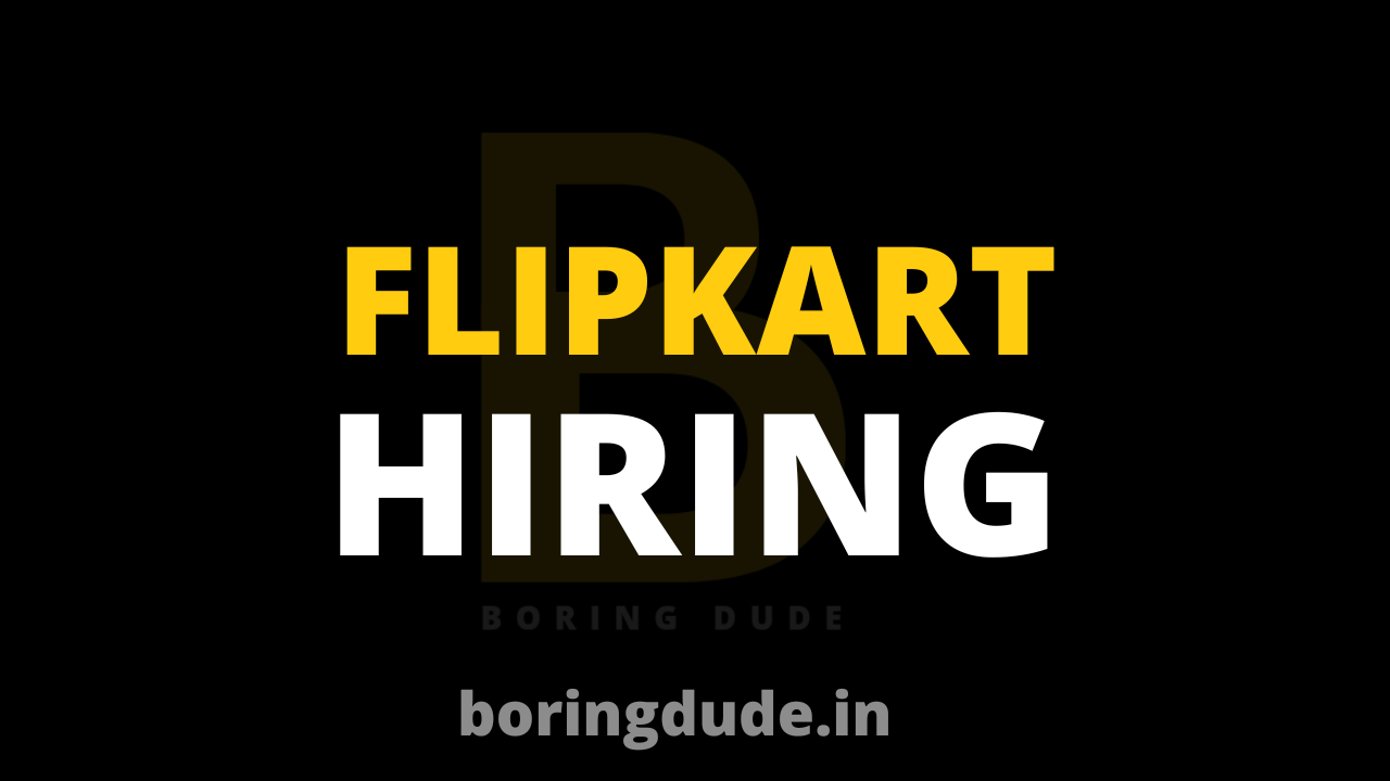 Flipkart Hiring Freshers as Executives