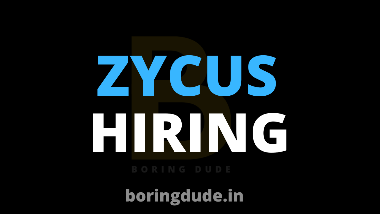 Zycus Hiring Freshers