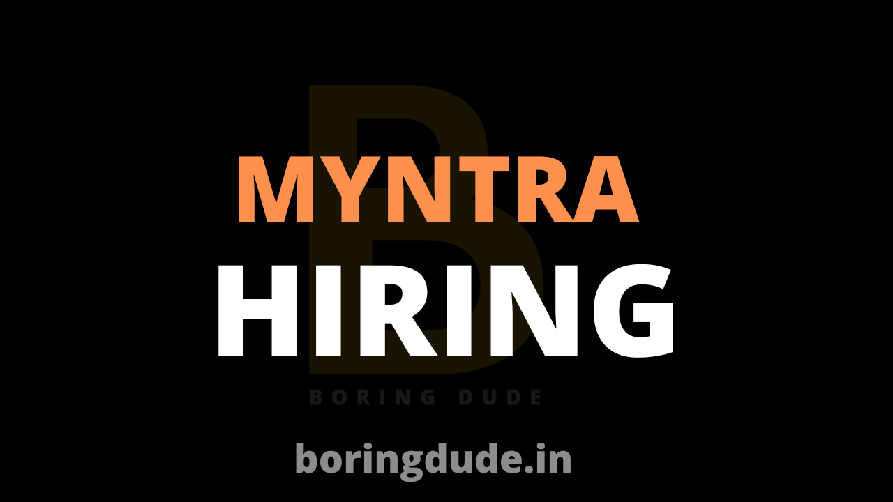 Myntra Hiring