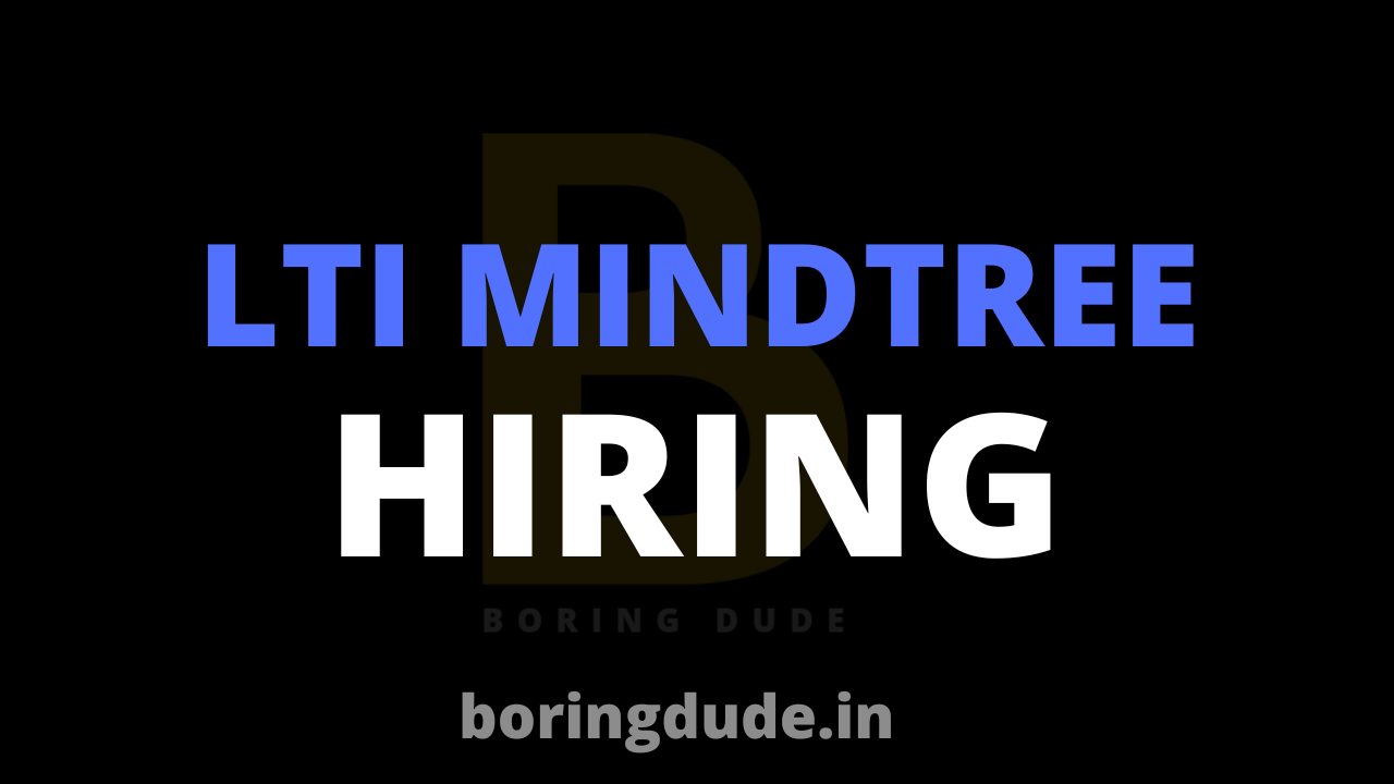 Mindtree Hiring Freshers