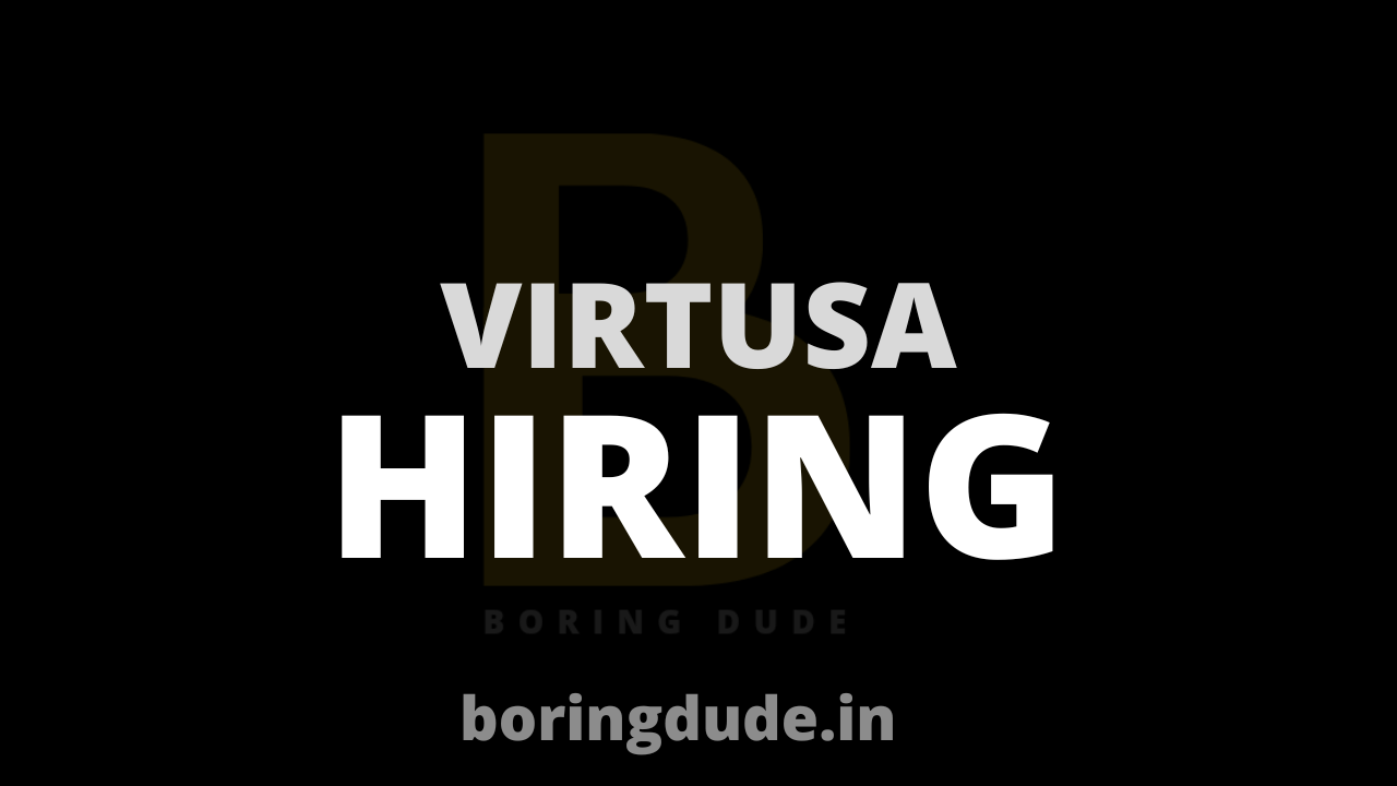 Virtusa Hiring