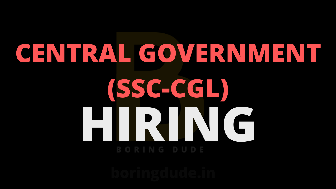 SSC CGL Hiring