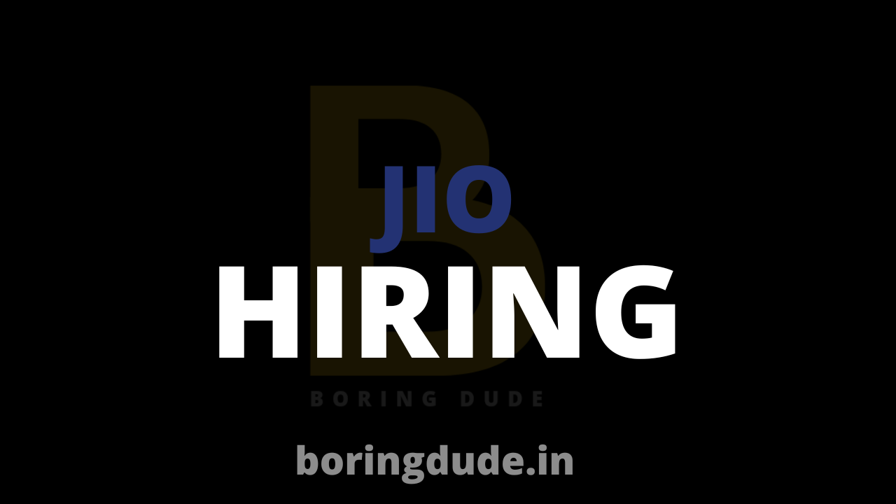 JIO Hiring