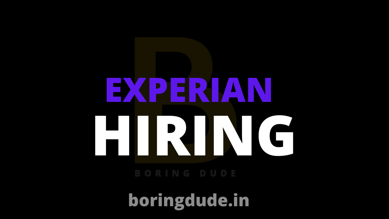 Experian Hiring