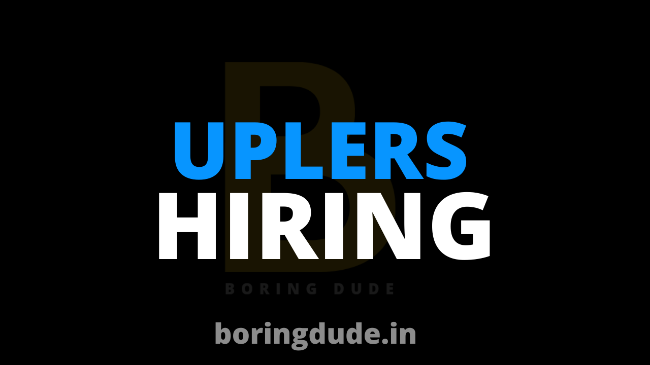 Uplers Hiring Freshers