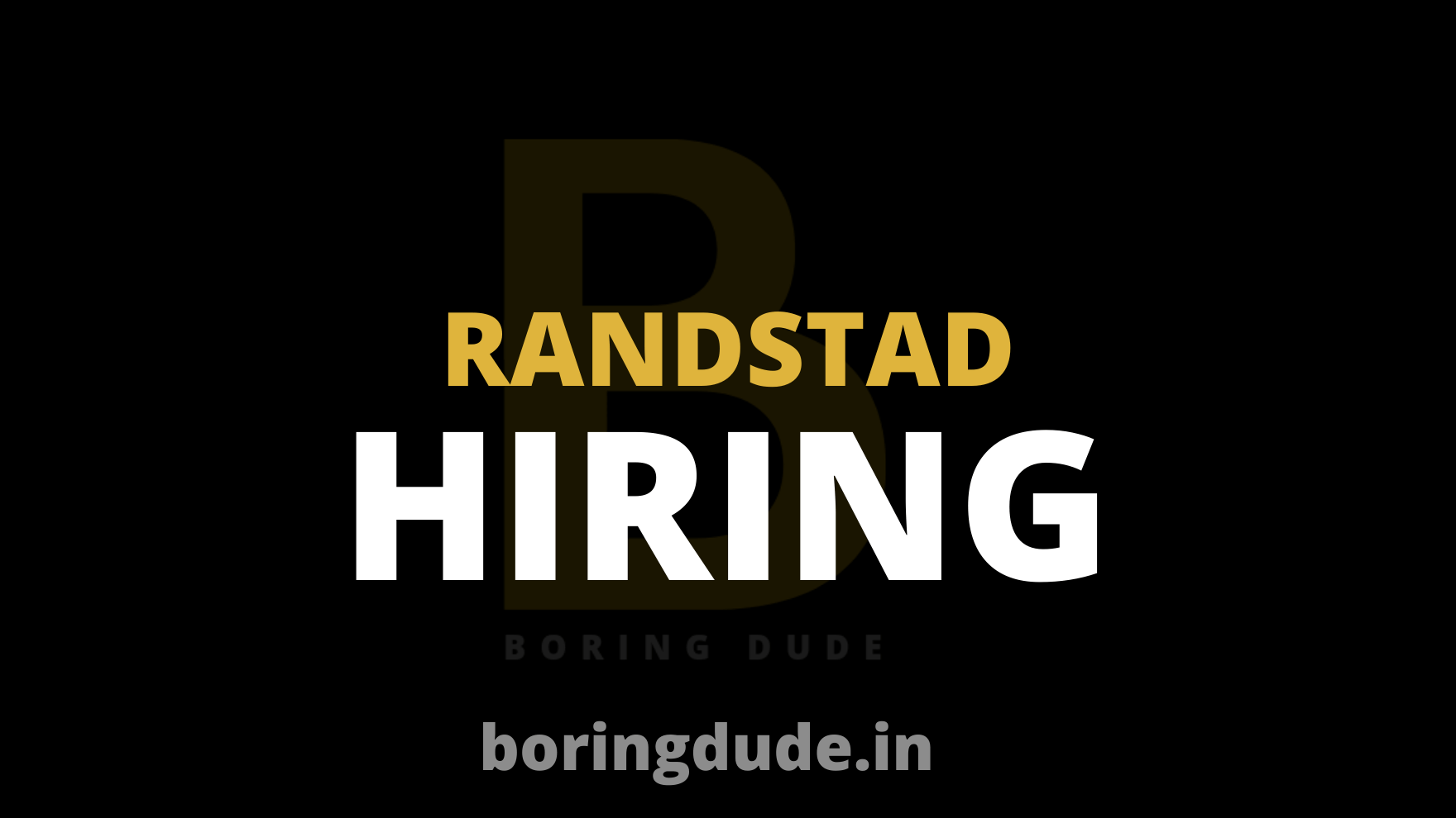 Randstad Hiring Prompt Engineers