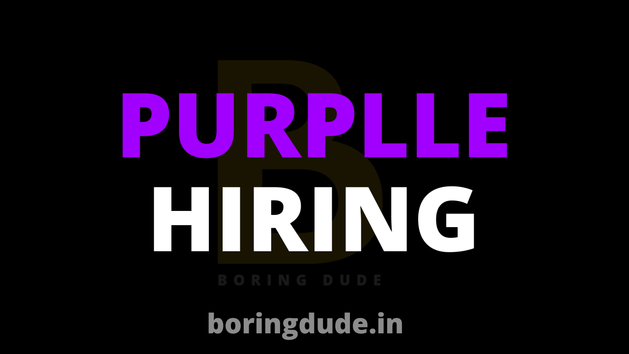 Purplle Hiring Freshers