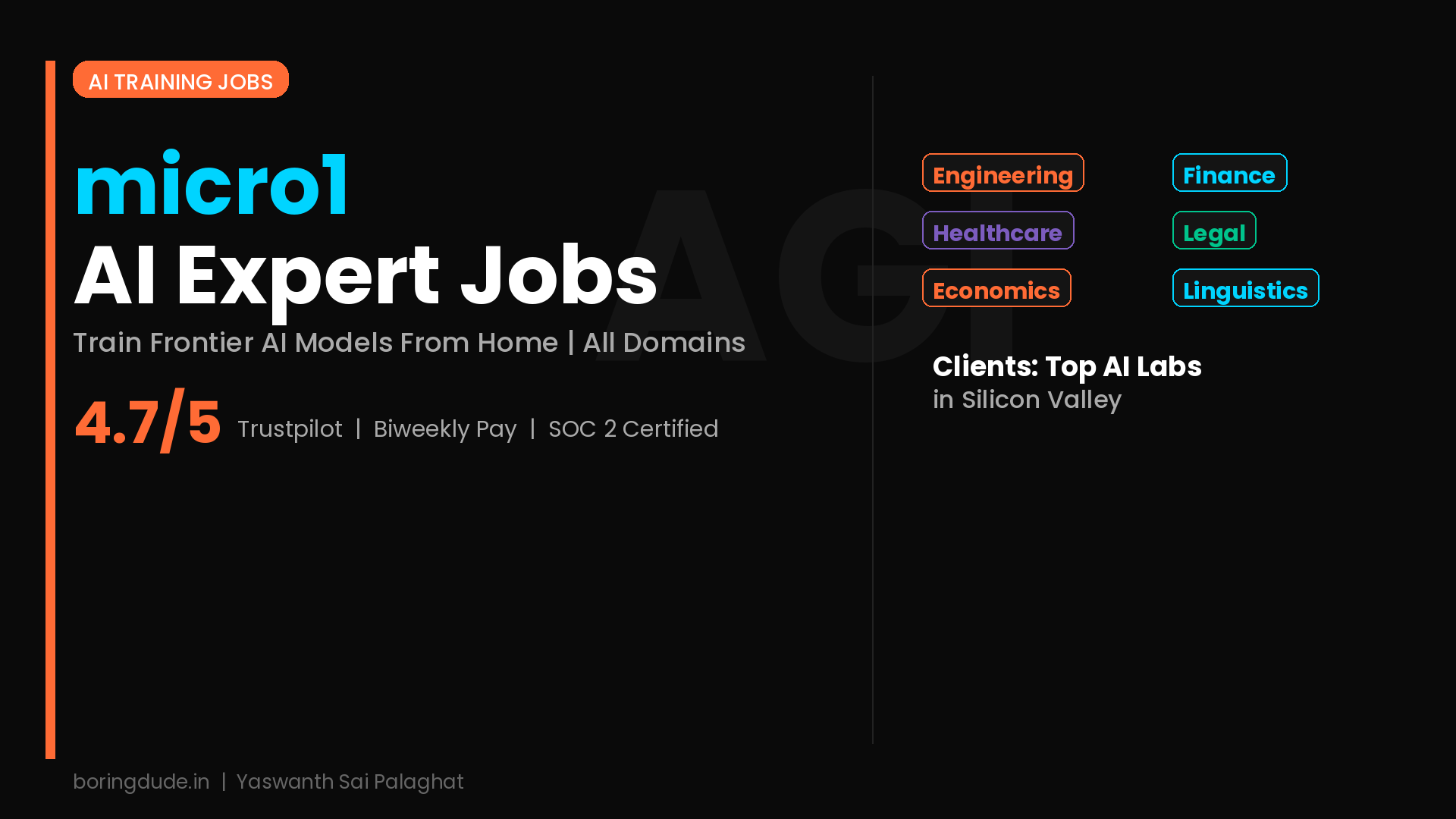 micro1 AI Expert Jobs